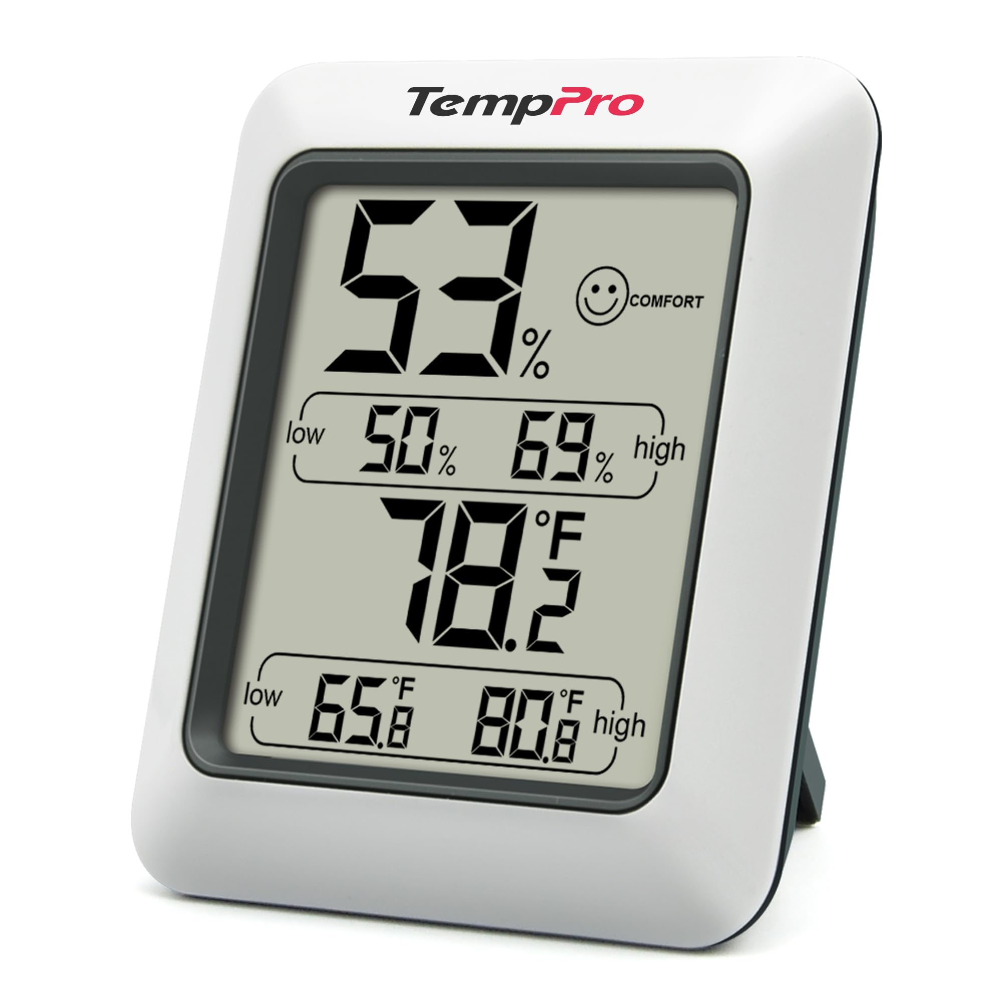 ThermoPro TP50 Digital Hygrometer Indoor Thermometer Room Thermometer and Humidity Gauge with Temperature Humidity Monitor