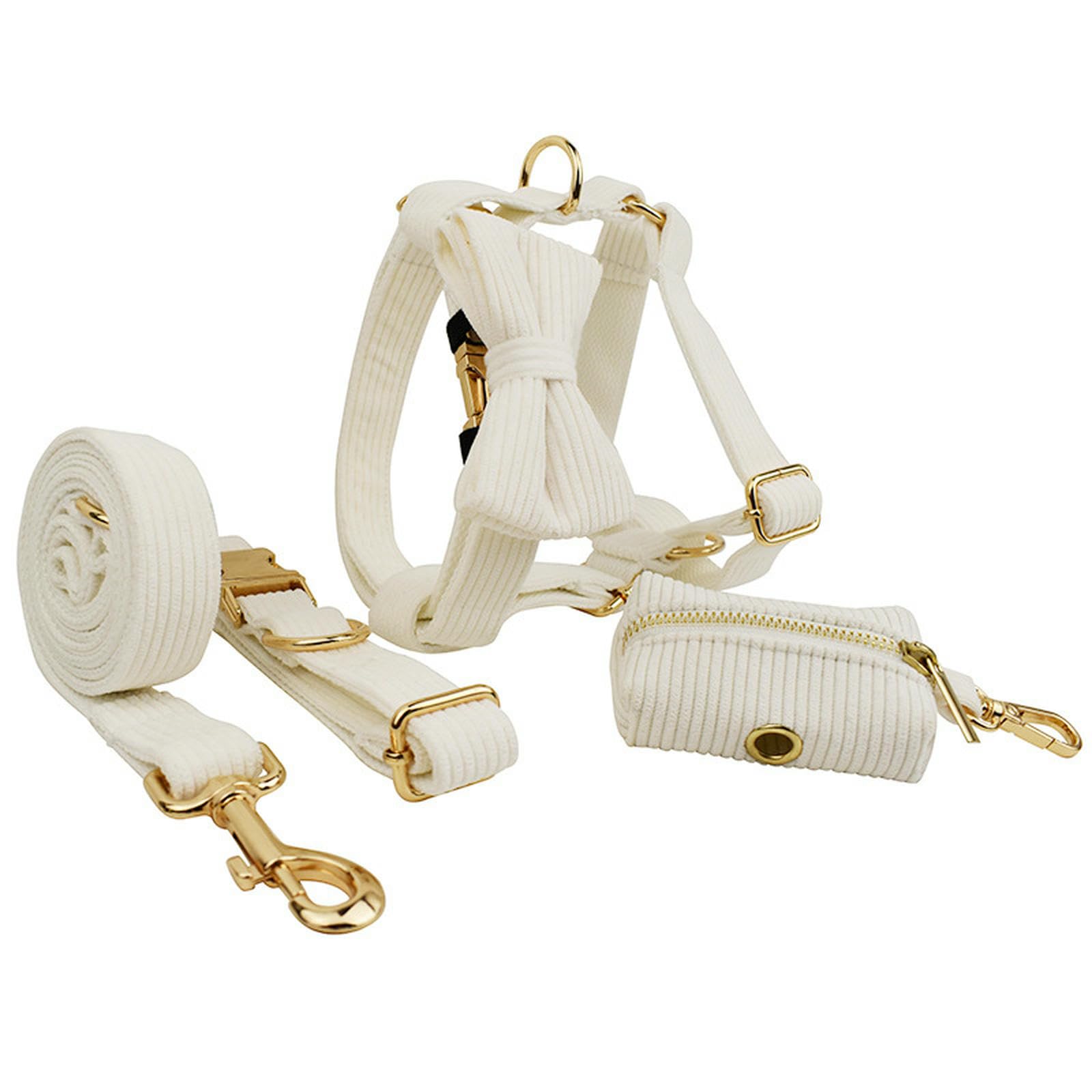 Collier pour chiens Leash 5 pièces avec laisses douces et réglables en flanelle