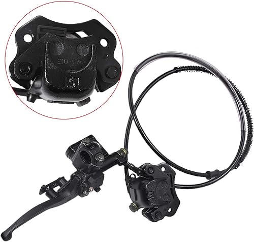 Miniatura 4 de Conjunto de pinza de freno de disco hidráulico trasero con pastillas de freno para ATV chino Quad reemplazo para TaoTao Buyang Coolsport Kazuma Sunl