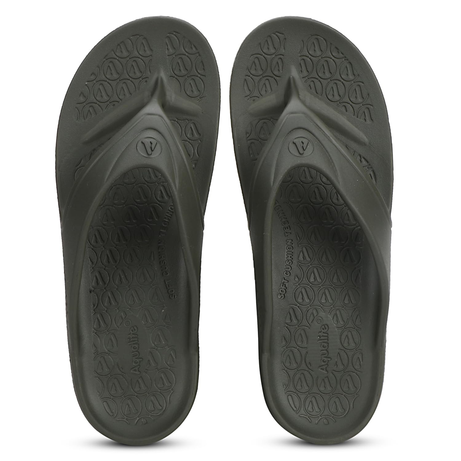 aqualite Men's Classic Cushion Sliders/Slippers with Adjustable Buckle Strap for Adult Comfortable & LightWeight |Stylish & Anti-Skid| Waterproof & Everyday Flip Flops-picture-19