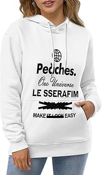 Amazon.co.jp: [BAKYAR] LE SSERAFIM ル・セラフィム パーカー 長袖