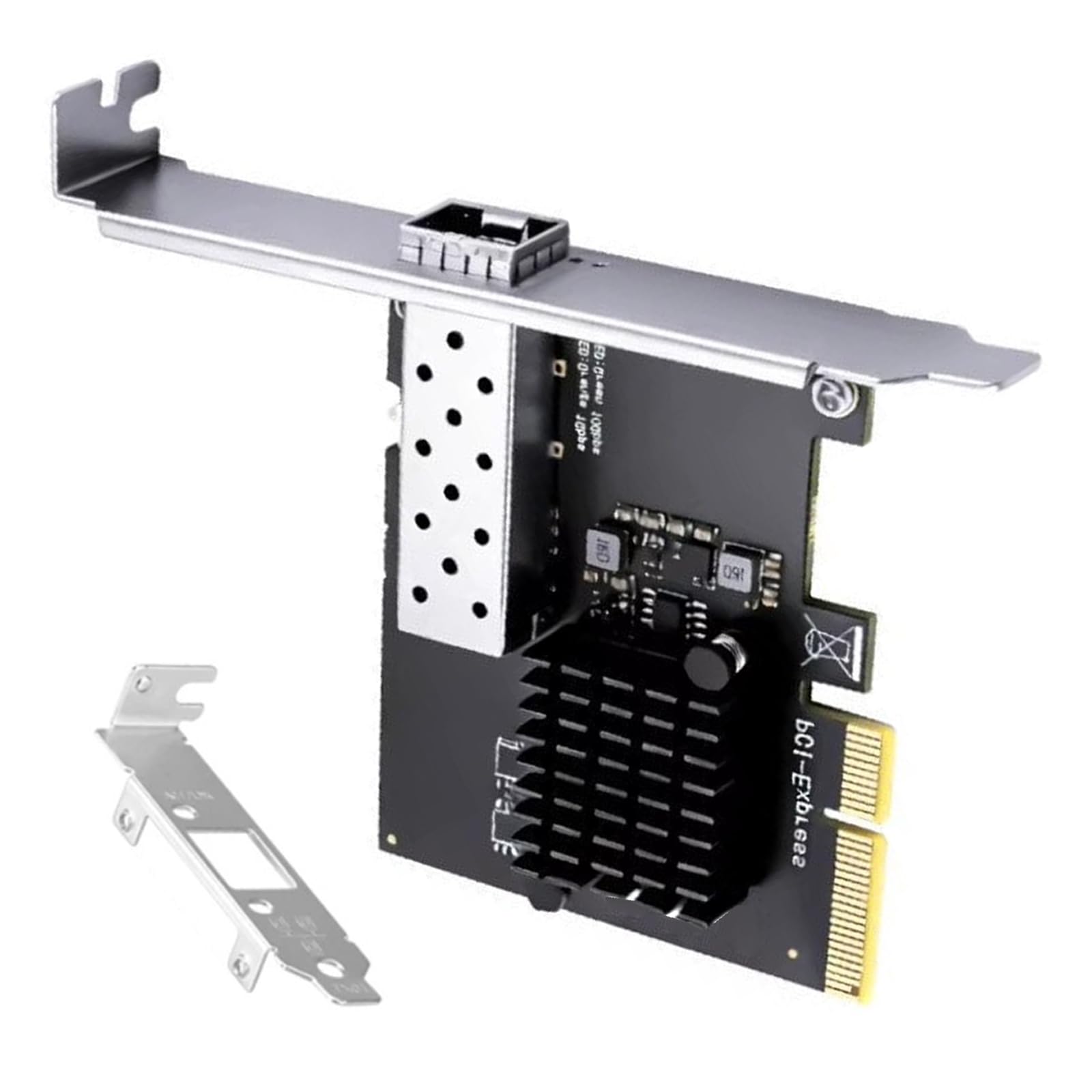 Metallo PCIe a 10Gbps RJ45 Ethernet Card per workstation e server con connessione stabile