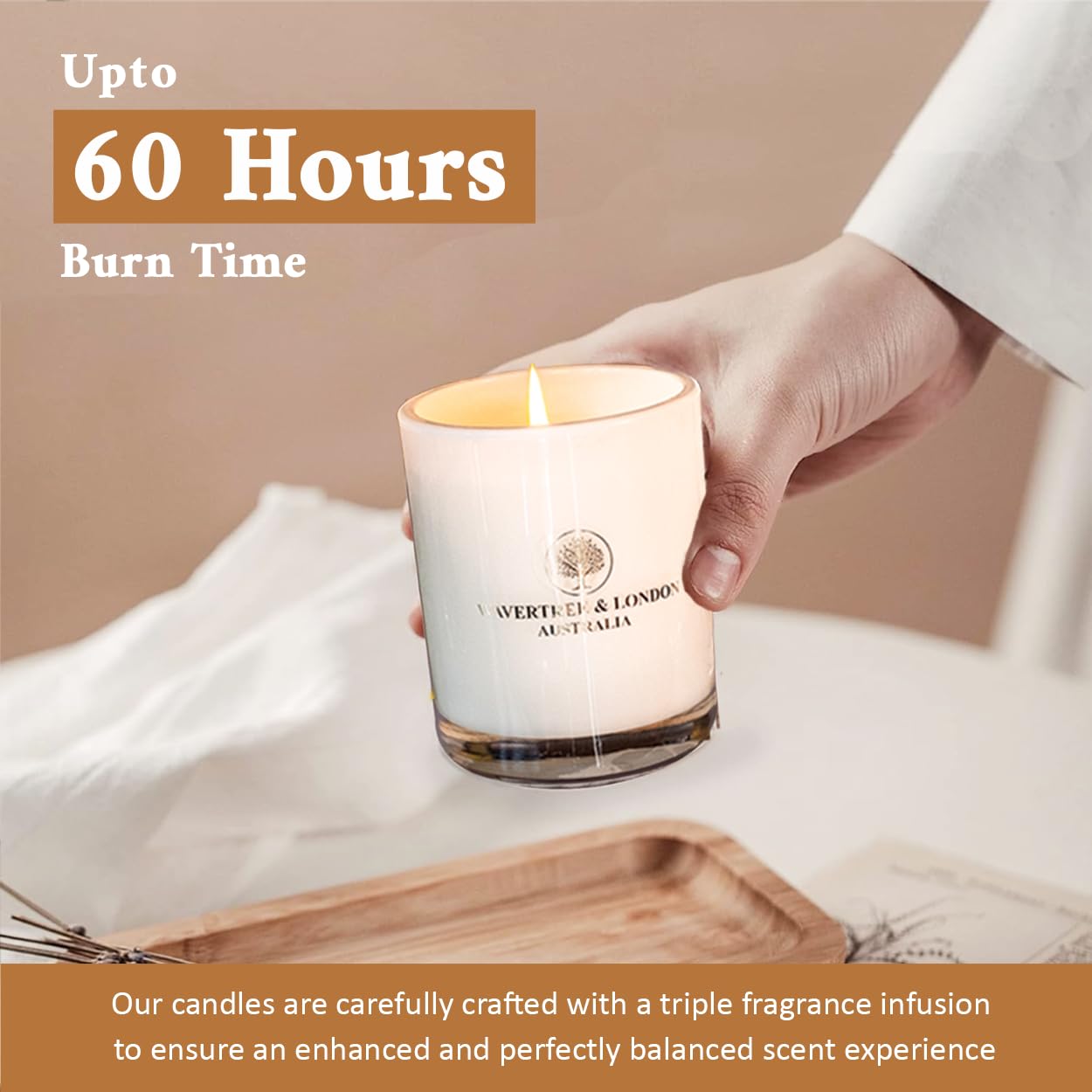 Wavertree & London ソイワックスキャンドル　サンダルウッド Amazon.co.jp: Wavertree & London オーガニックサンダルウッド