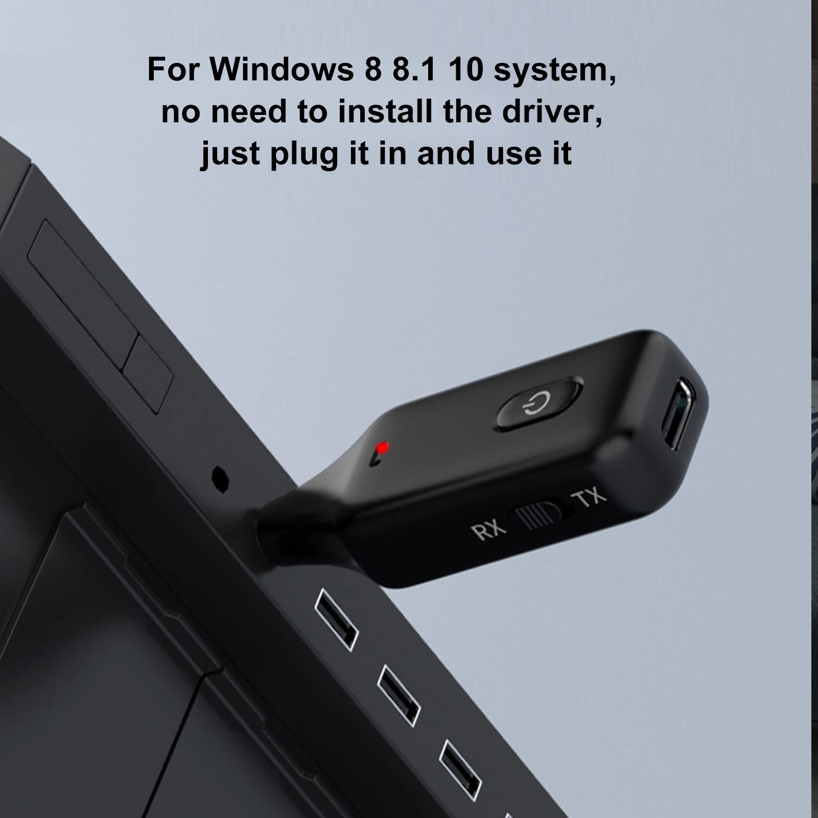 Adattatore Bluetooth 5.1 Trasmettitore E Ricevitore Con AUX, RCA, Coassiale E Microfono 6,5mm