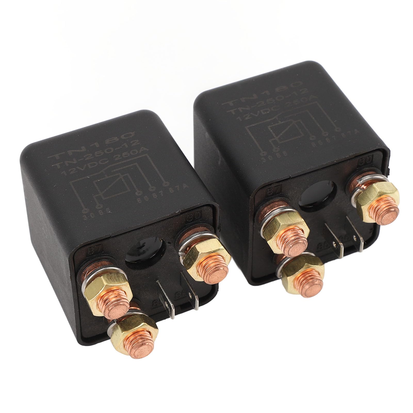 Relé automotriz 5 pines 250 A para sistemas 12V 24V