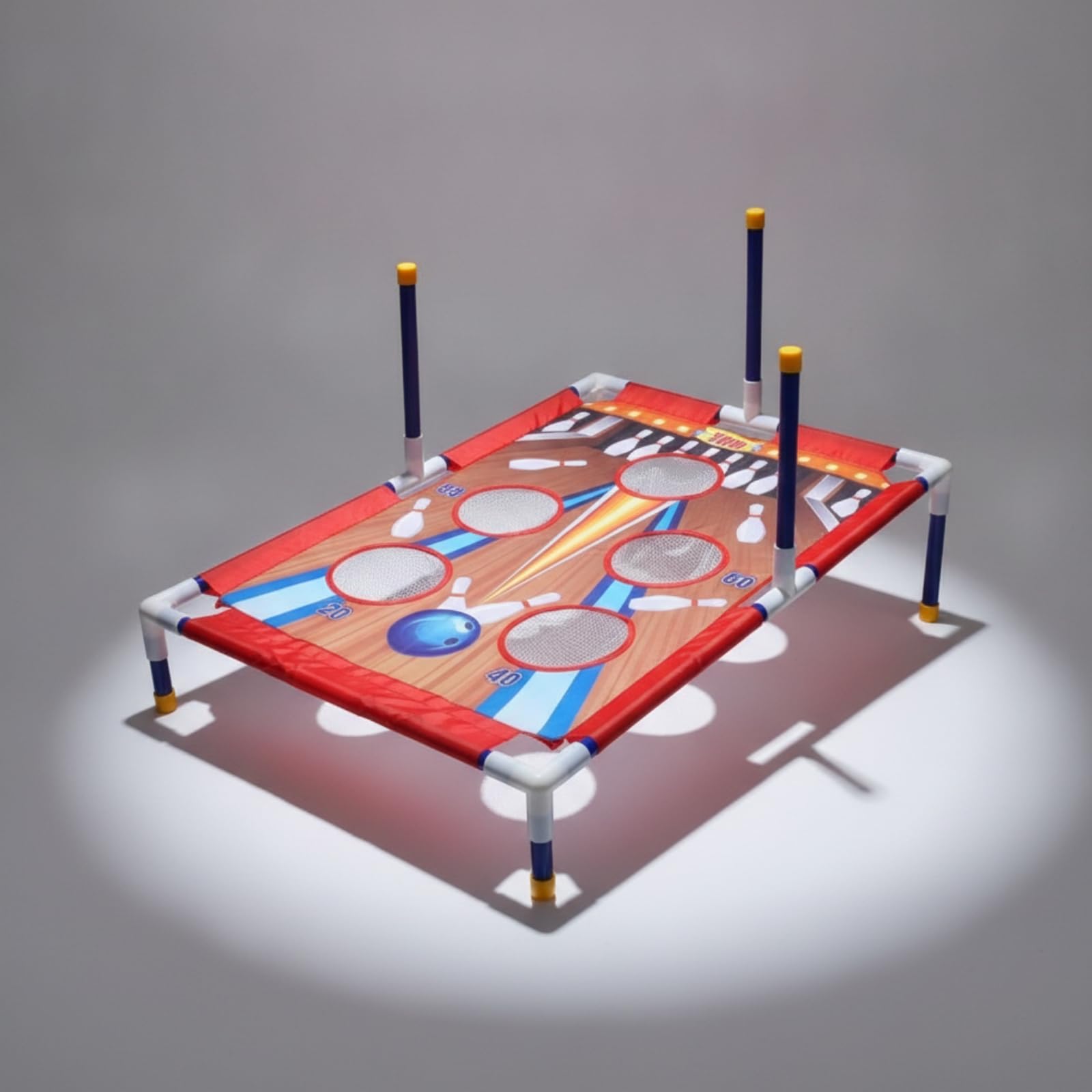 predolo Gioco con Anelli e Sacchetti tile | Struttura in Plastica Leggera, Tabellone per Lancio con Sacchetti, Giardino