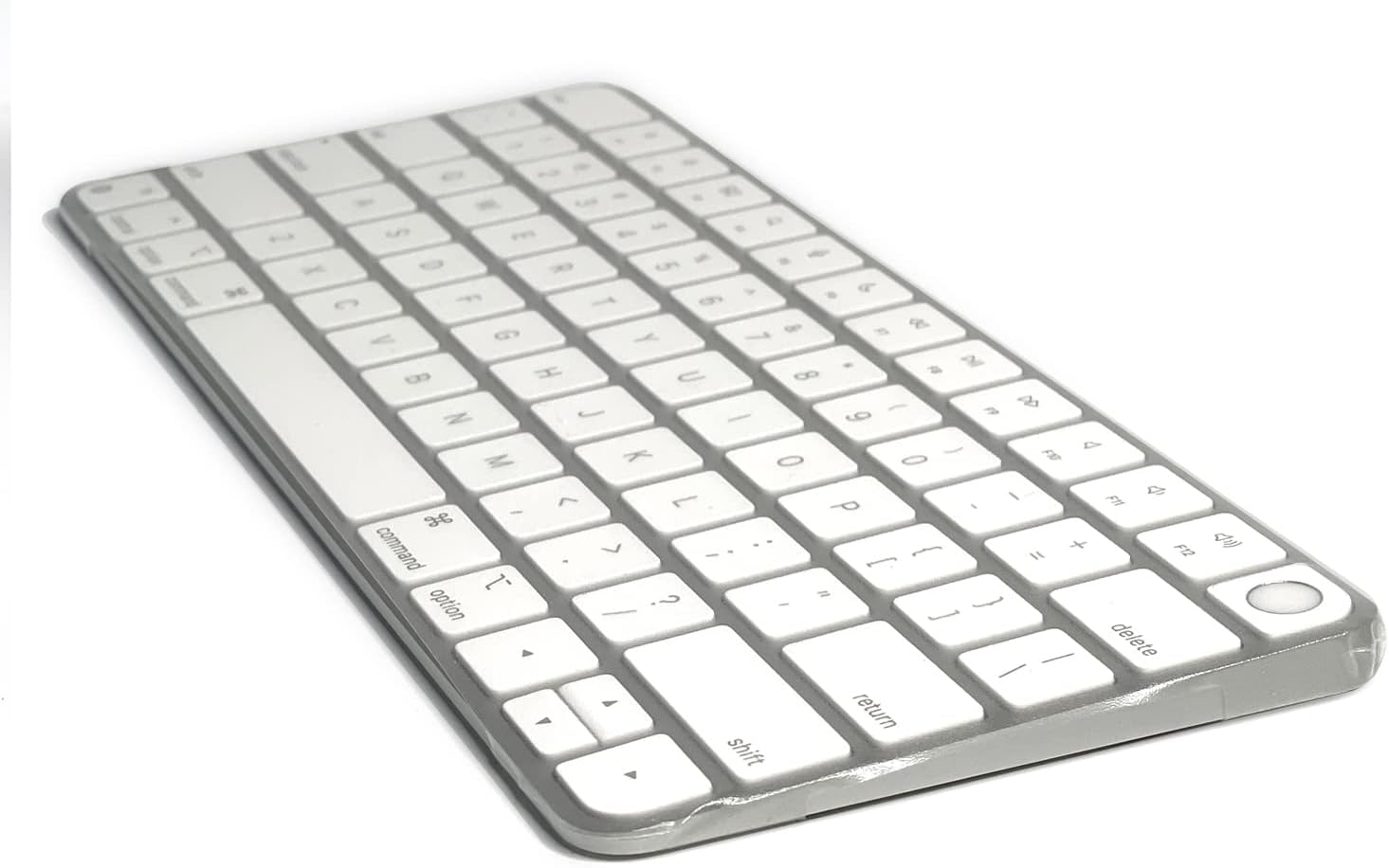 Kiss Cover Keyboard/Control Cover for iMac Apple Wireless Magic Keyboard with Touch ID (no Numeric Keypad) [2 Pack] - Complete Coverage Protects Touch ID Waterproof Easy Clean