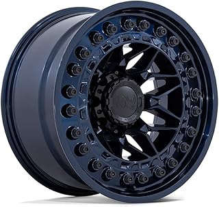 BR008 18X9 8X170 MN-BLUE 0MM Custom Wheel