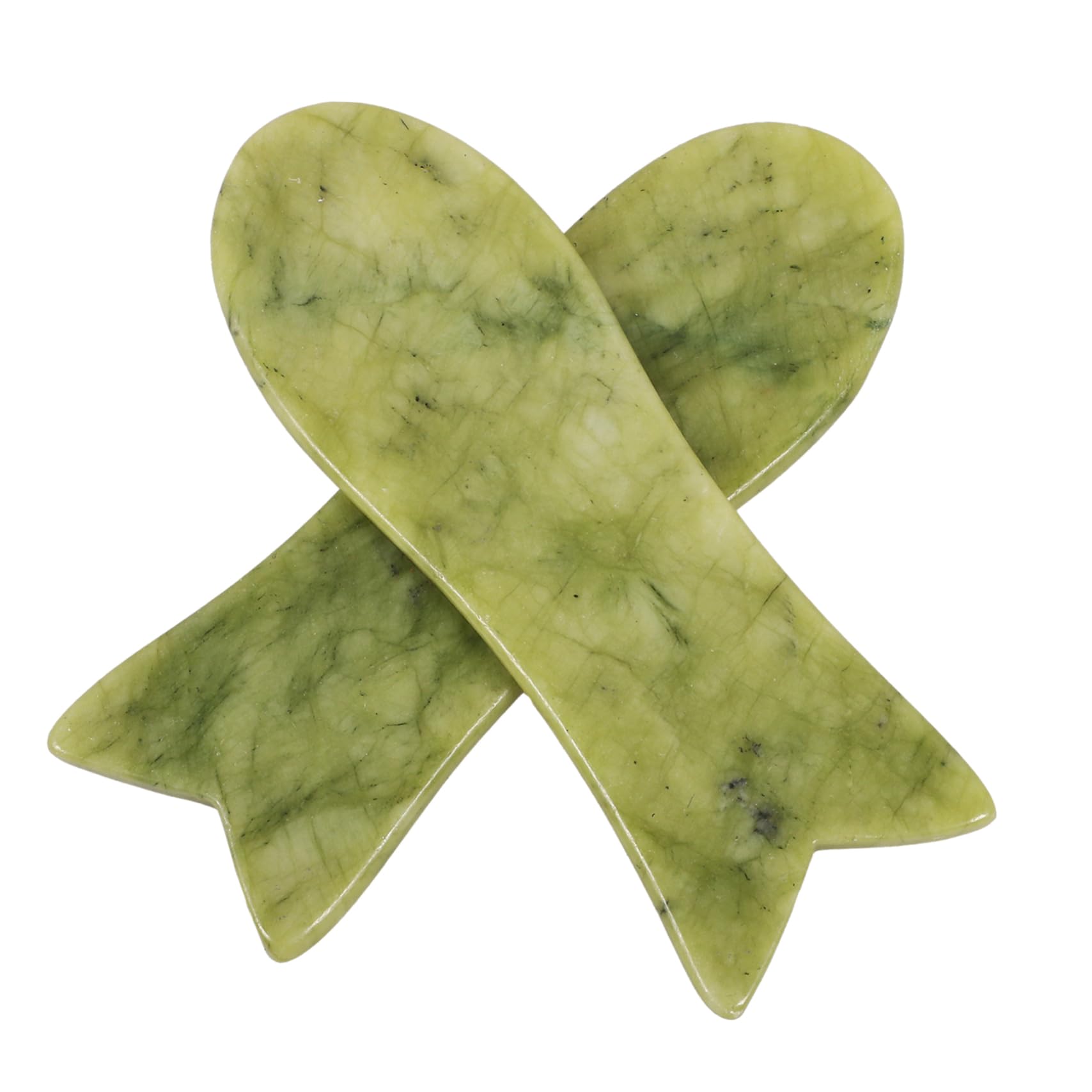 Beavorty Facial Care Tool Jade Stone Massage Scraper for Face Body Trigger Point Massager