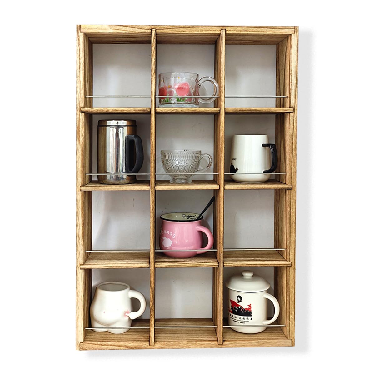 置物 cool with you Amazon.com - YIYUESHIJIU Wall Mounted Coffee Mug Display Rack