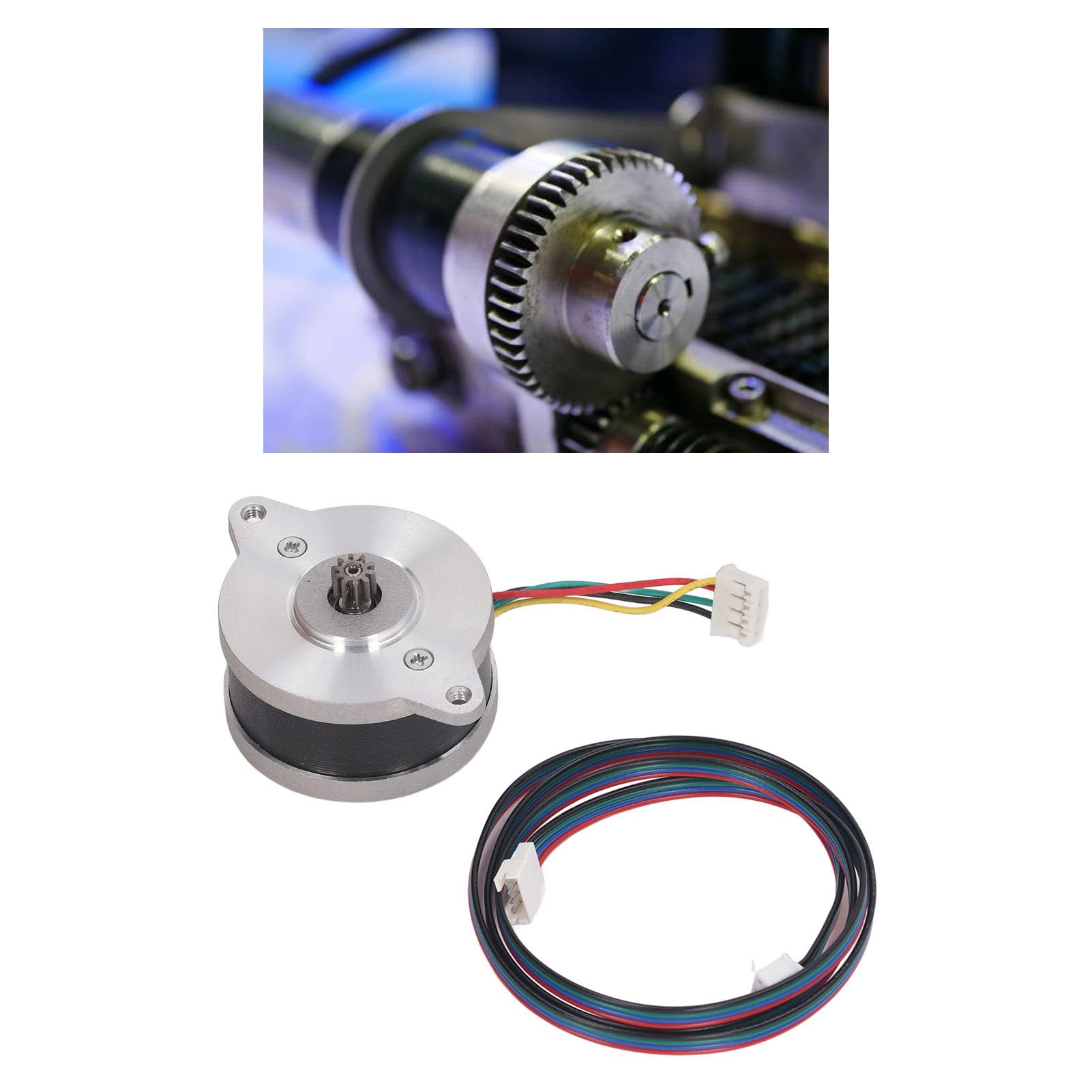 Amazon.com: LOCADENCE Extruder Stepper Motor, Nema14 2 Phase 36mm Pancake  Motor with 78cm Extension Cable for Orbitor DC0~24V : Industrial &  Scientific