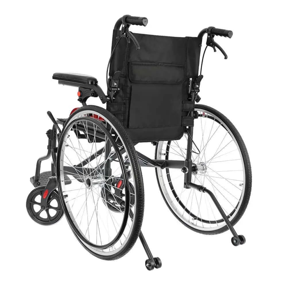 Antar AT52306 Aluminio Rueda Silla 1.400 kg, 46 cm Anchura