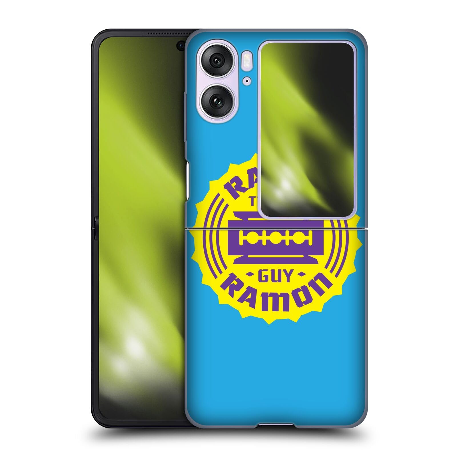 Head Case Designs Officially Licensed WWE Logo Razor Ramon Hard Back Case Compatible with Oppo Find N2 Flip