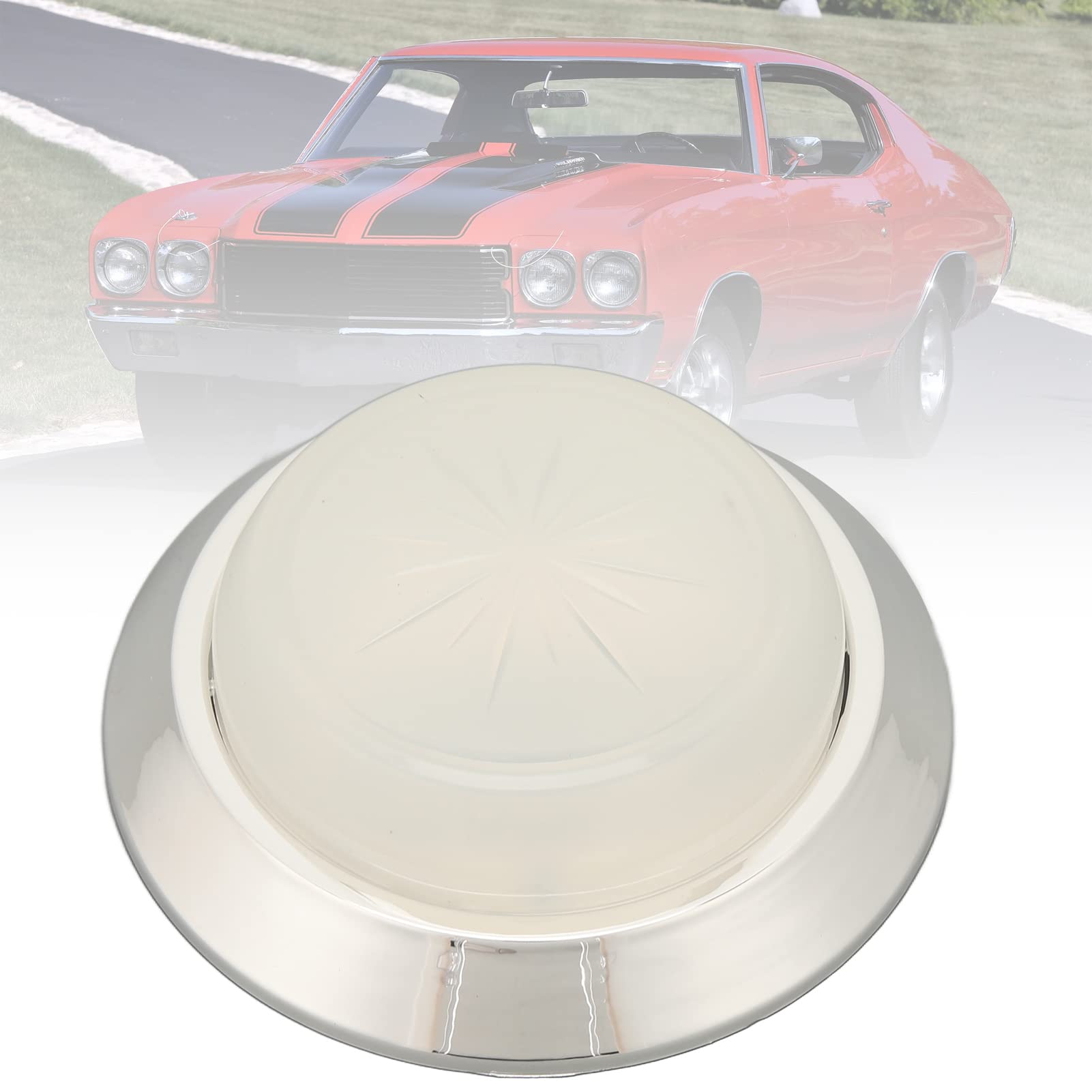 Dynacorn Dome Light Lens & Base – 1970-1981 Camaro, Impala, Chevelle, Nova – CADL7081-1 - View #2