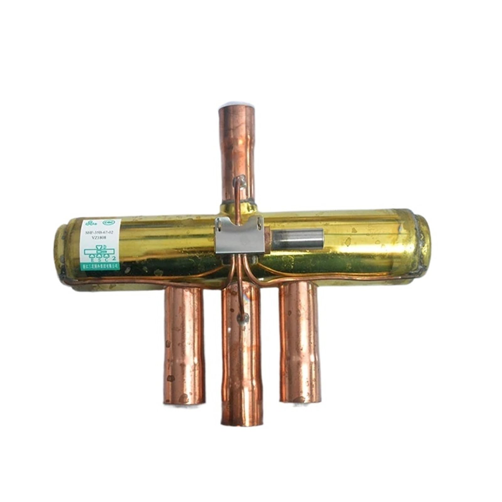 Genterun 10P Wireless Circle Air Conditioner Four-Way Reversing Valve 1P1.5p3p5p10p20p Air Conditioner Four-Way Valve Solenoid Valve Coil(10P Wireless Circle)
