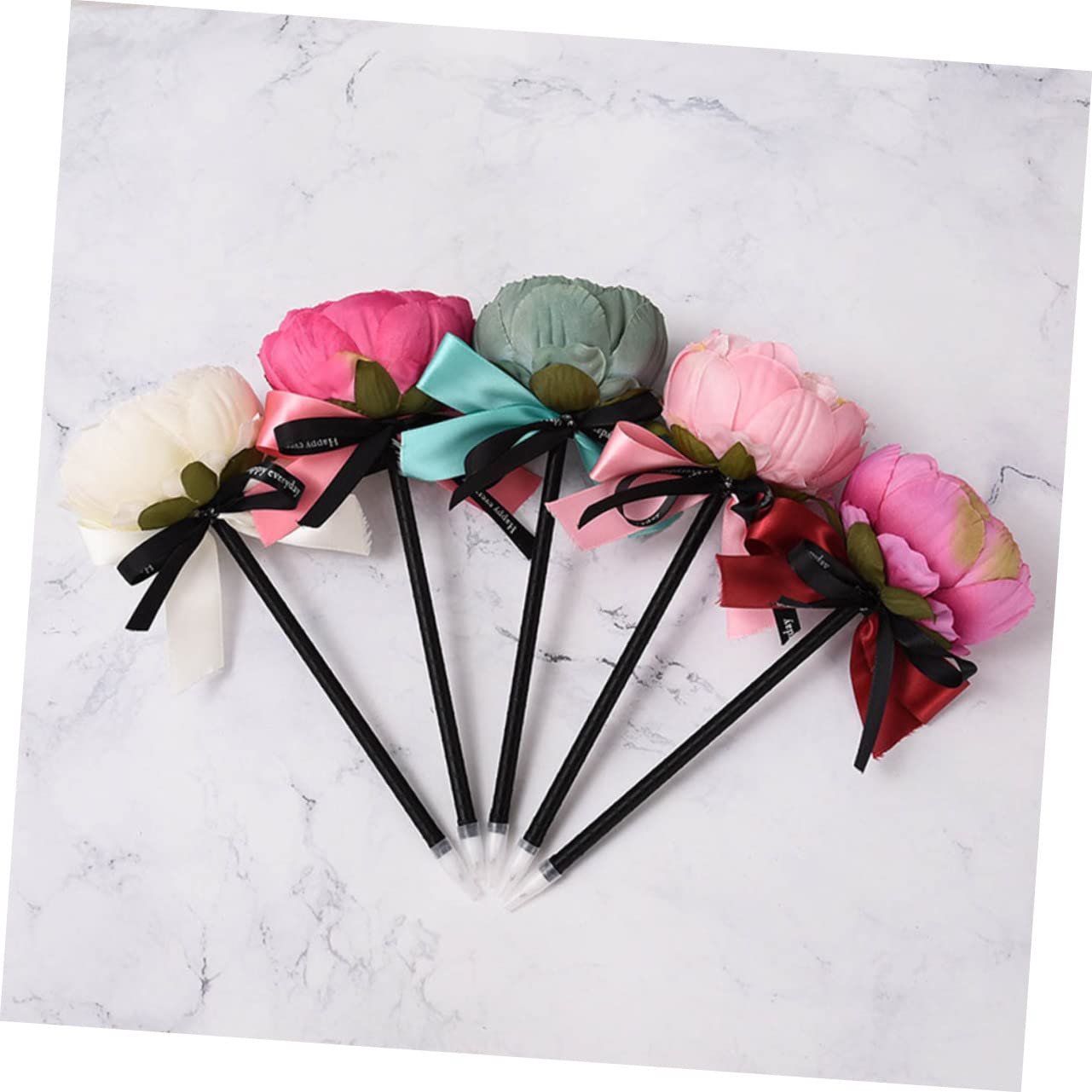 Ciieeo Eingabestift 15 Stk Blumenstifte Fürs Büro Rose Stifte Tintenmarkierungen Blumen Stift Blumen-signatur-stift Rosenblütenstifte Kugelschreiber Modischer Stift Füller Hochzeit
