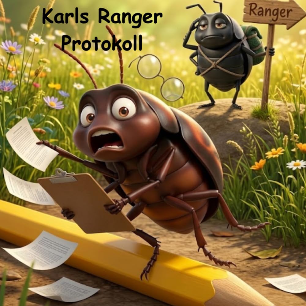 Karls Ranger Protokoll: Das große Natur-Mitmachbuch für kleine Entdecker – Die offizielle Ergänzung zur Käfer Vogt Saga (Insekten bestimmen, Malen & Beobachten)
