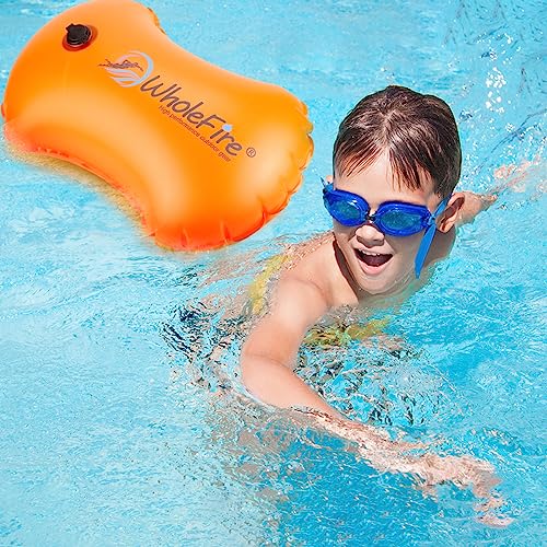 WholeFire 15L Swim Buoy Waterproof Inflatable swimming Buoy Swim Safety Float for Water Sports Open Water Swimmers - Image 2