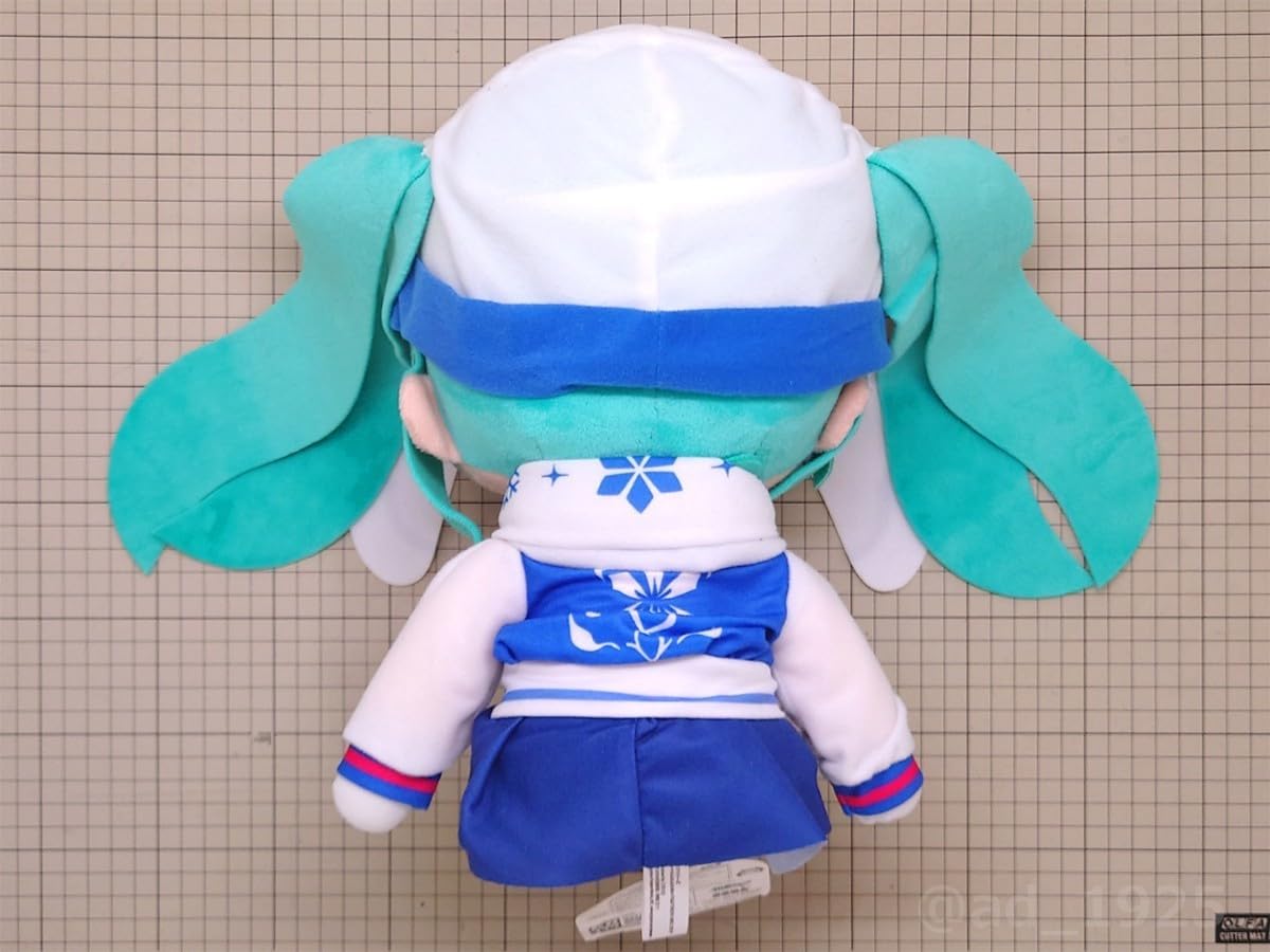 雪ミク スペシャルふわふわぬいぐるみ 2018 初音ミク スペシャルふわふわぬいぐるみ 雪ミク2018 - メルカリ