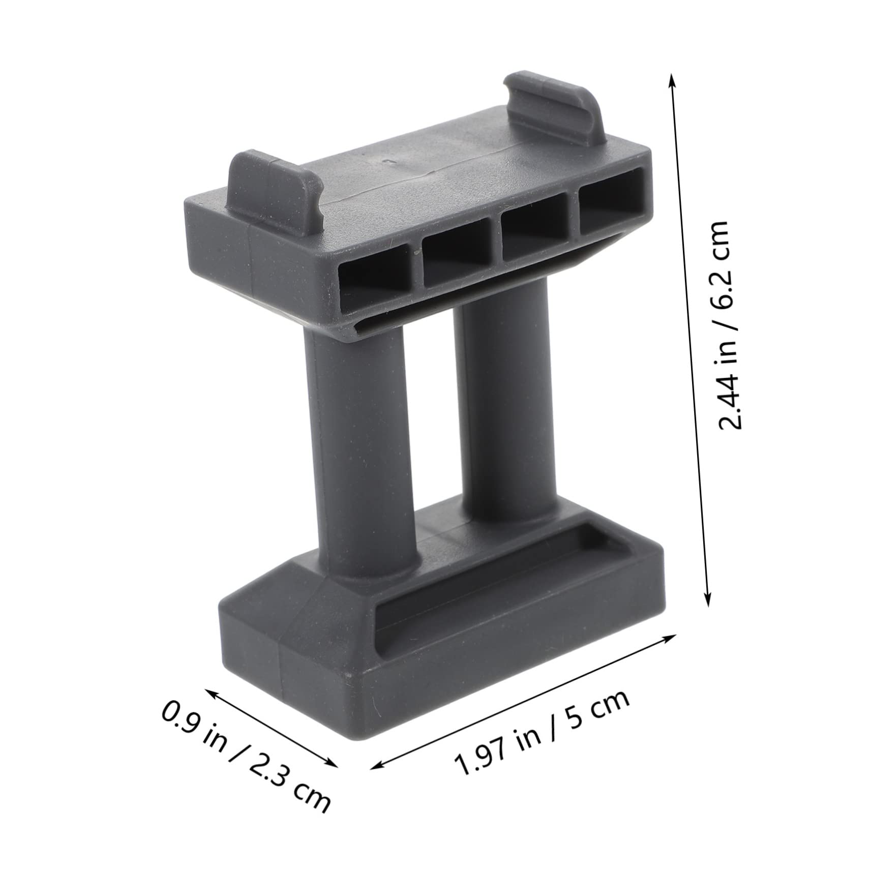 VICASKY 6pcs Rail Pier Accessories Train Railway Playing Bridge Pier Track Bridge Railroad Bridge Pier Model for Games Bridge Model Bridge Model for Games Plastic