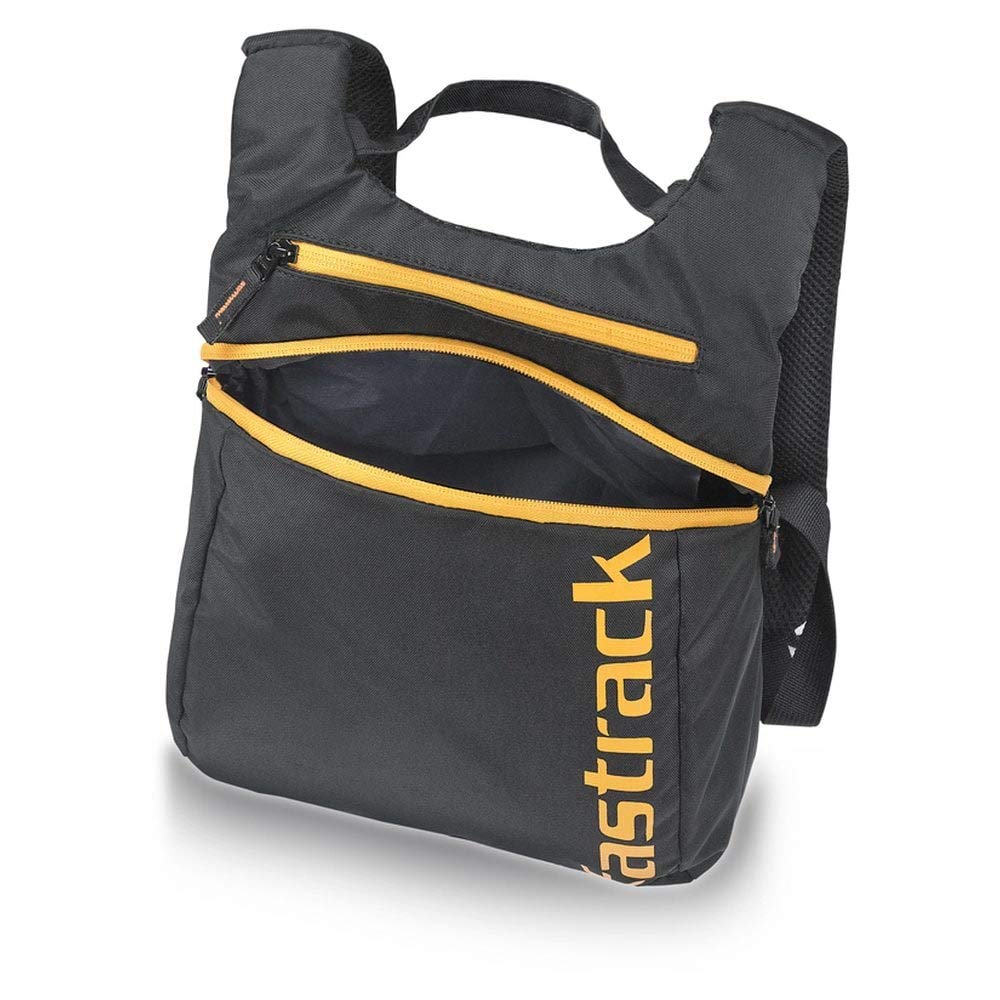 Fastrack Volume Capacity 40.6 cms Black Casual Backpack (A0578NBK01