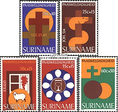 Prophila Collection Suriname 818-822 (Completa Edizione) 1978 Pasqua (Francobolli per i Collezionisti) Cristianesimo