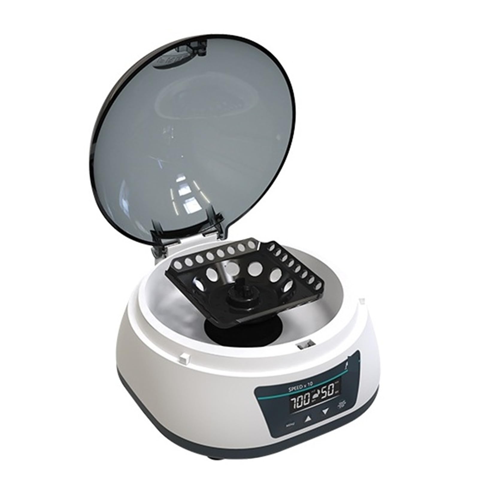Centrifuga digitale ad alta velocità, microcentrifuga da laboratorio, 4000 giri/min, 12000 giri/min, provetta da centrifuga da 0,2/0,5/1,5/2 ml Funzionamento fluido(7Pro(1000-7000rpm))