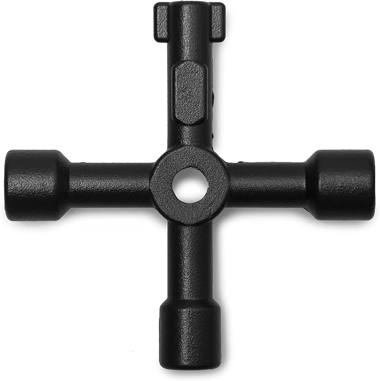 4 Way Utility Key 1 (Piece), Round End And Fixed Square, 120 X 119 mm