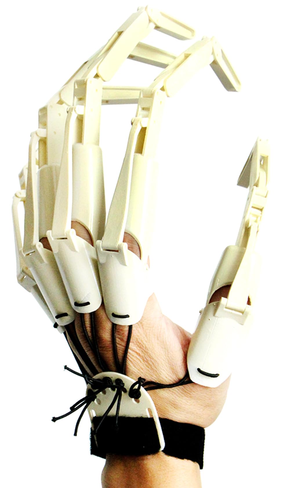 SEAUR Halloween Articulated Fingers Claw Scary Flexible Skeleton Hands