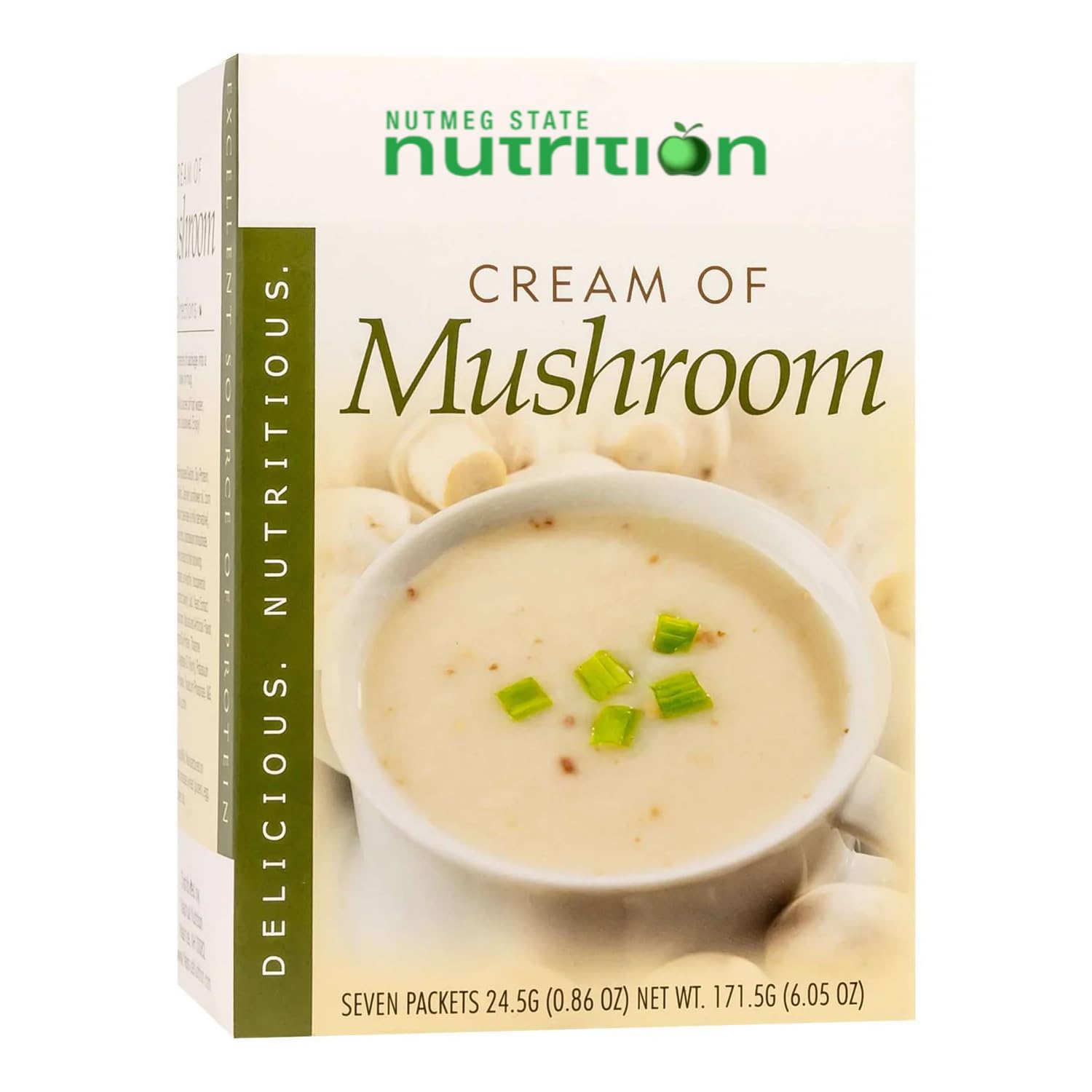 Nutmeg State Nutrition High Protein Cream of Mushroom Soup Mix