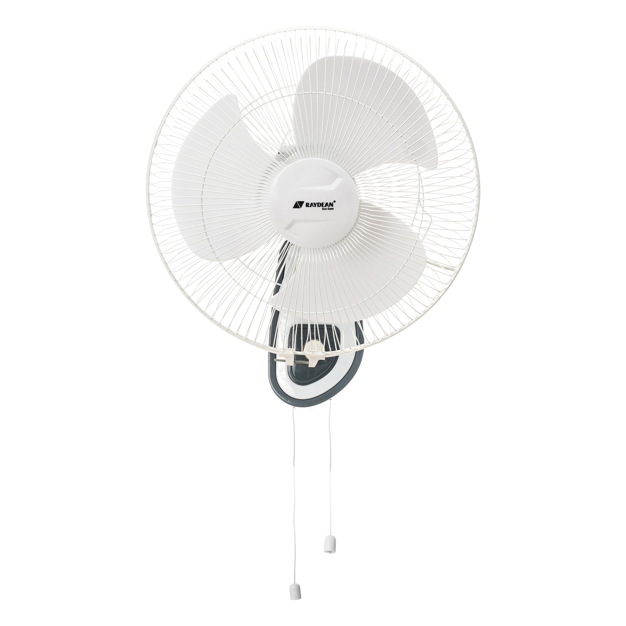 Raydean 38W BLDC Wall Fan, 16 Inch Fan, Remote Control, 3 Speed at 2,000 RPM, 65 CMM High Air Delivery, Low Noise Operation, Wall mounted fan, Ozzon Wall Fan, White, 5-Yr Warranty-image-1