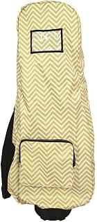 Innovadora funda plegable impermeable para todo tipo de bolsas de golf durante el juego al aire libre (amarillo)