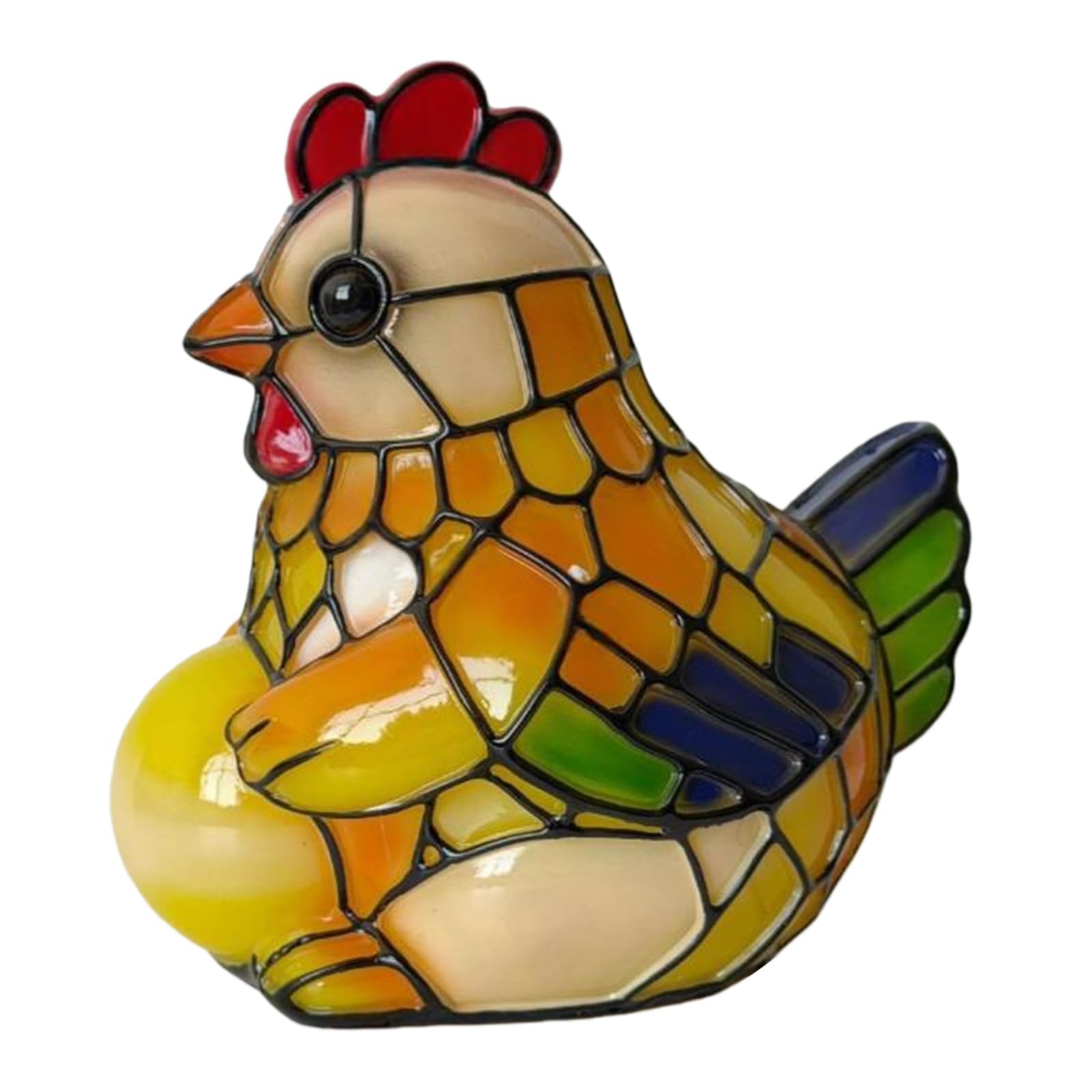 WMFASBAG Resin Animal Night Light, Ornaments Home Decoration Gift Animal Bust Lamp Handmade Cute Mythical Figure Night Light for Daily Office Work Outdoors Leisure Occasions