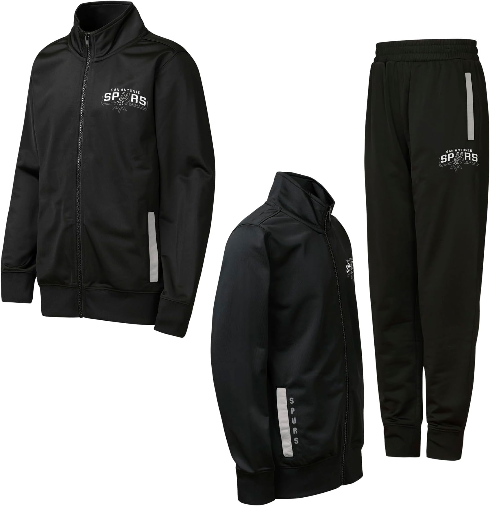 NBA San Antonio Spurs Black Track Set