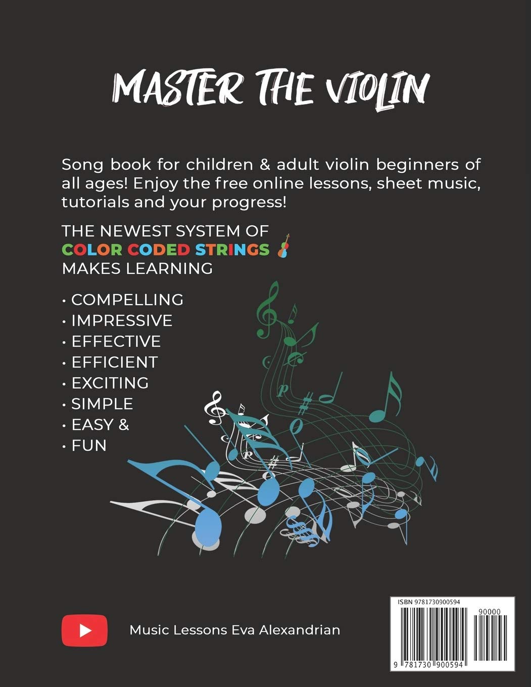 Master The Violin: Fun Song Book For Violin Beginners Of All Ages