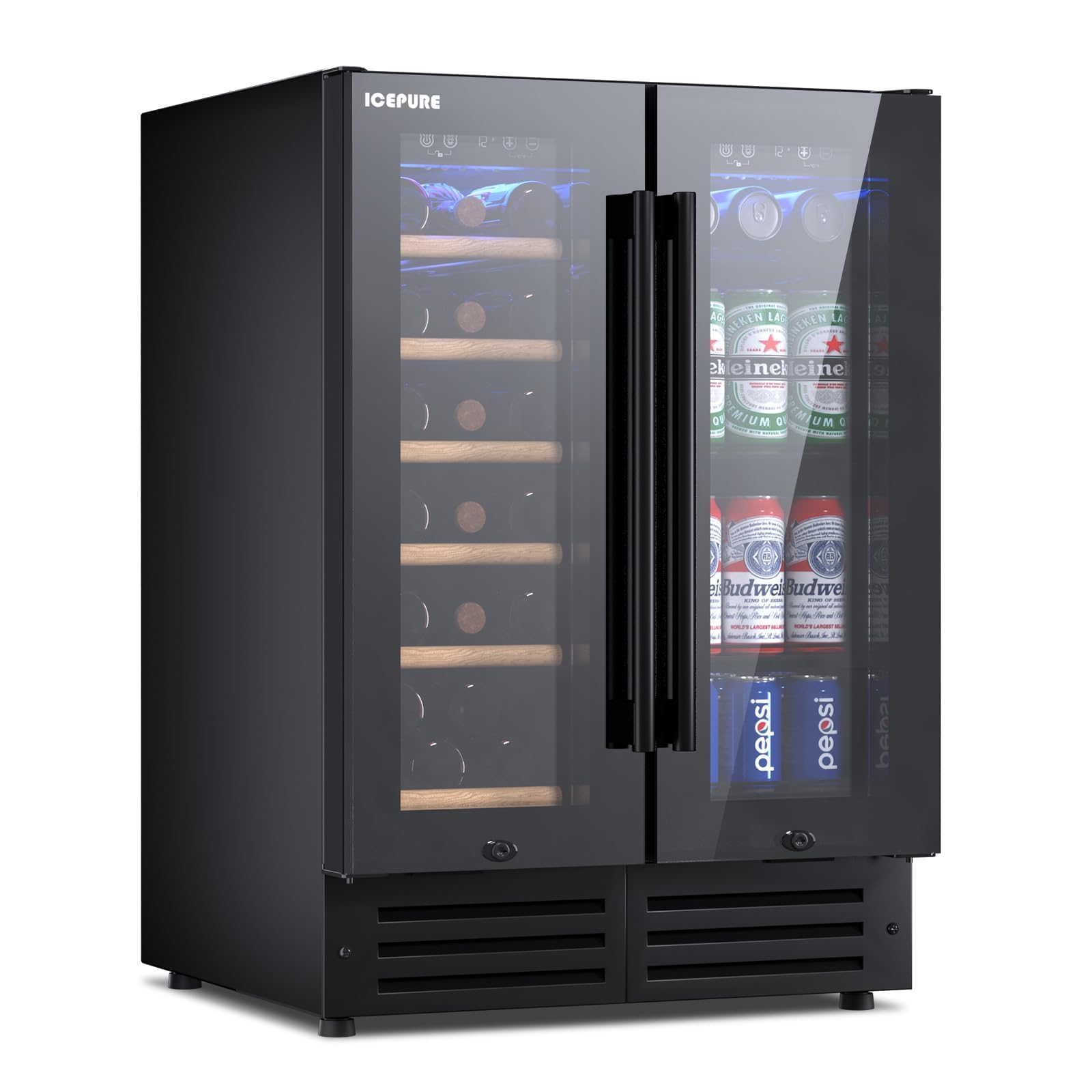 ICEPURE Wine and Beverage Refrigerator