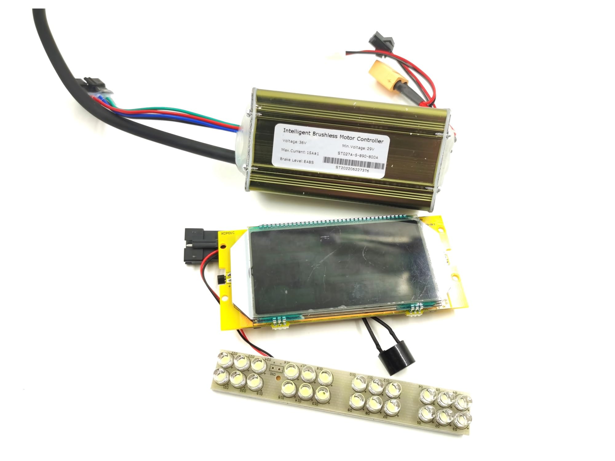 Ekran wyświetlacza hulajnogi elektrycznej + kontroler płyty głównej 36V sterownik akcesoria zamienne do deskorolki, dla Kugoo, dla S1 S2 S3 Wyświetlacz LCD skutera elektrycznego