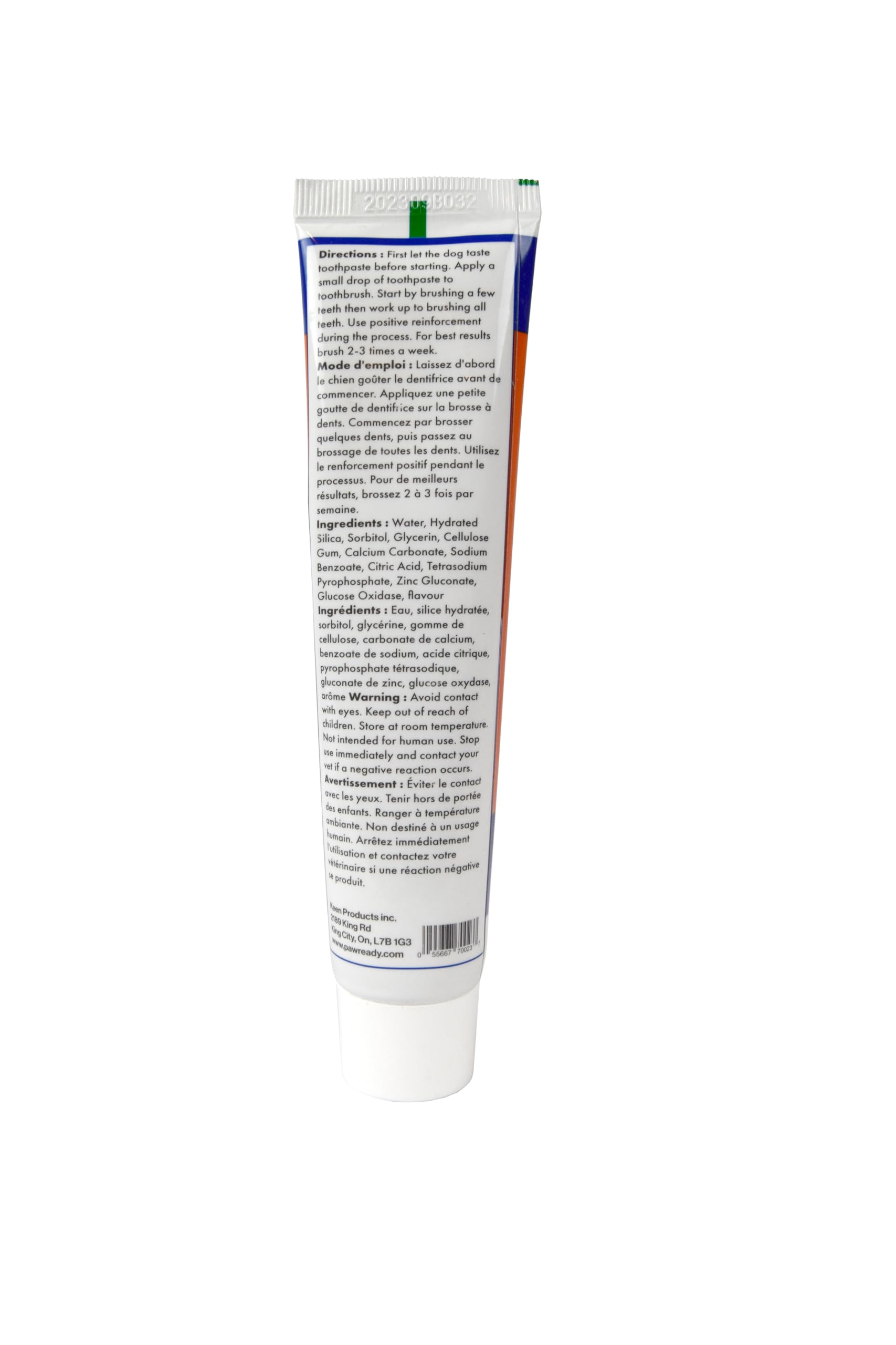 Paw Ready from Doggy Breath to Doggy Fresh Dog Dental Care Enzymatic Toothpaste for Dogs | Cleans Teeth and Freshens Breath | Safe for Puppies, Clinical Care, Banana Mint Flavor - 1 Pack 70g (2.5 oz) - image 2
