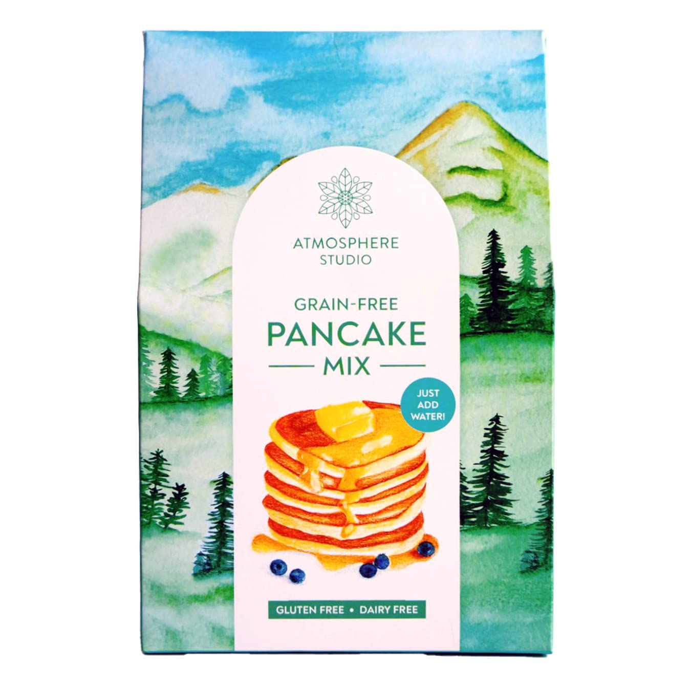 Atmosphere Studio Pancake Mix | Low Carb | Gluten-Free | Dairy-Free | Easy to Cook | 300g (B09TZXBDD7) Amazon Price History, Amazon Price Tracker