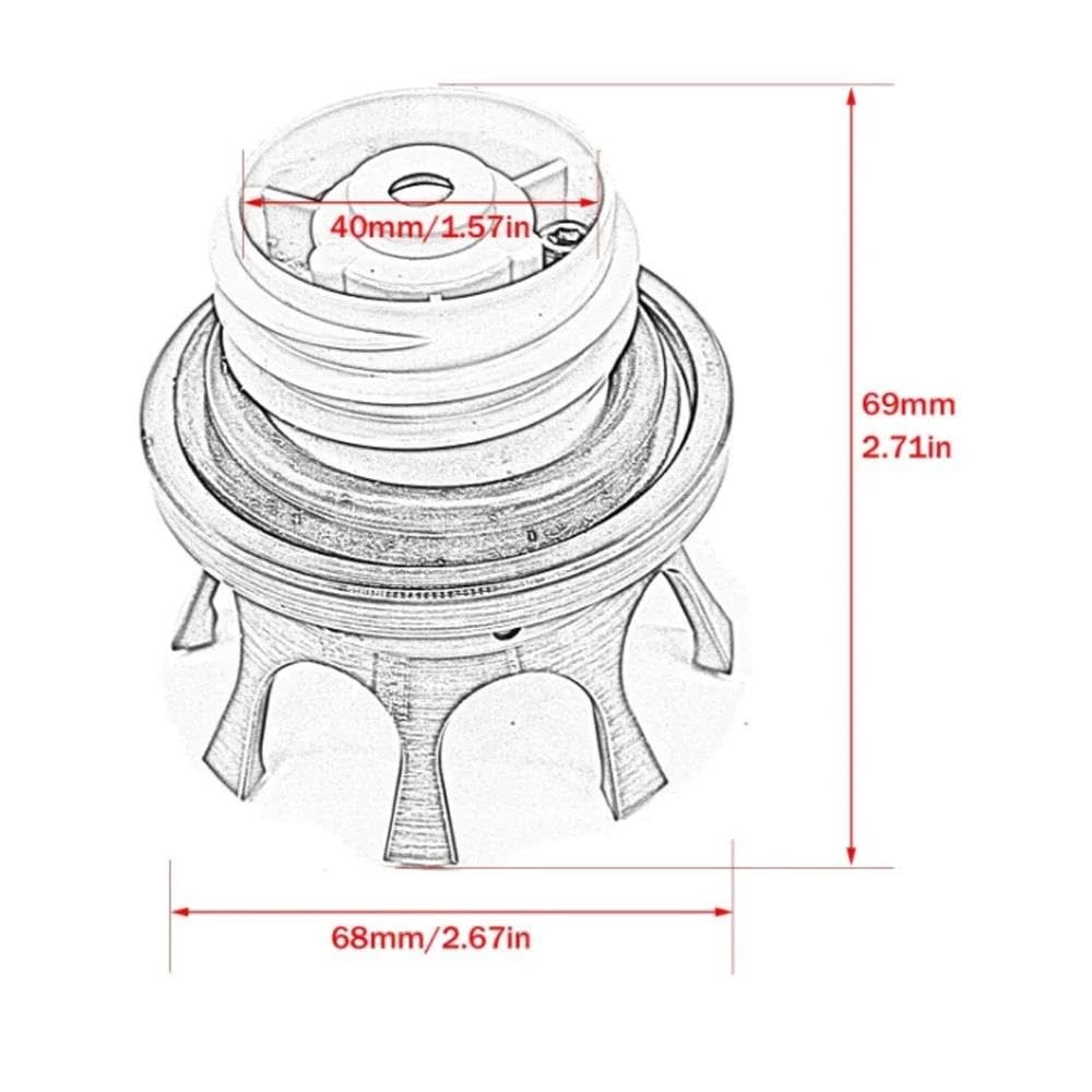 Tappo Del Serbatoio Tappo Serbatoio Carburante Con Sfiato E Coperchio Olio In Alluminio Per Triumph Per Thruxton 900 Scrambler Bonneville SE 2001-2022 2023(Sliver)