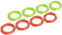 Eventronic 4 Pack AL2420PD Report Trimmer Line versoenbaar met All EGO 15-Inch String Trimmers Weed Eater, Dual Color Pre-Cut 0,095 "56Ft Weed Wacker String line for EGO Trimmers String