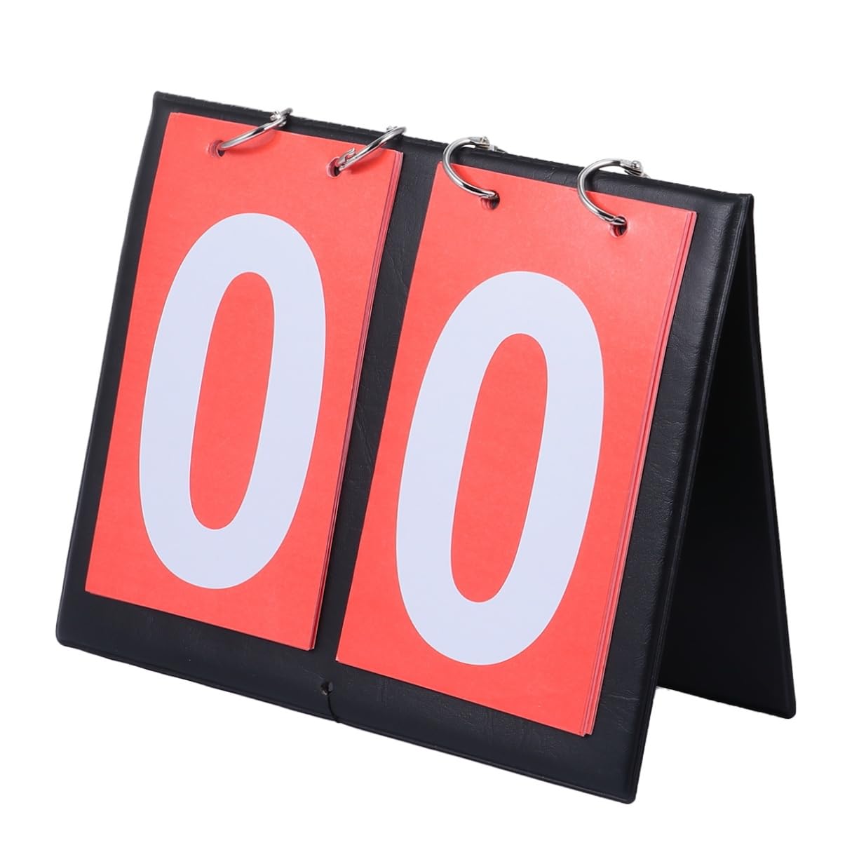 EXAOMBLE Basketball Score Flipper Scoreboard Compact Design for Easy Storage Double-Sided Printing for Basketball Football Volleyball More