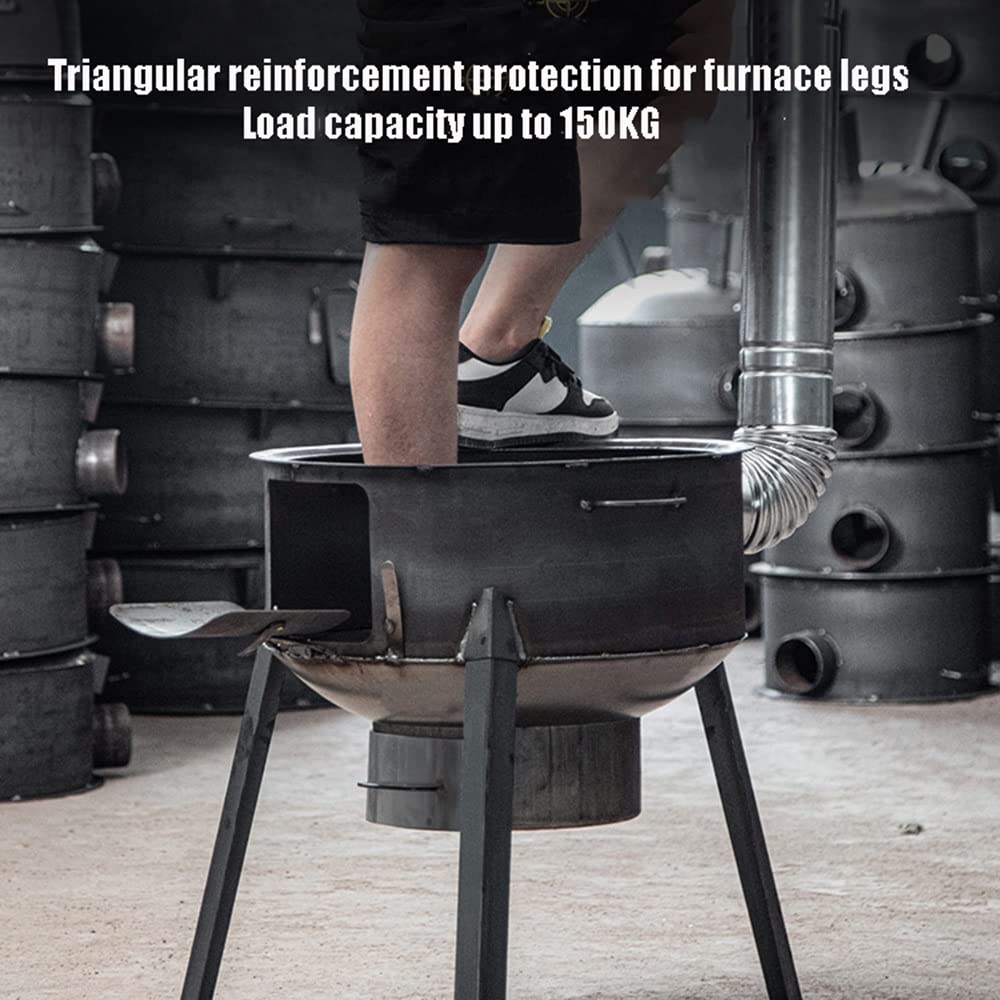 Amazon.co.jp: RZCOME 薪ストーブ ポータブル テントストーブ 煙突付き