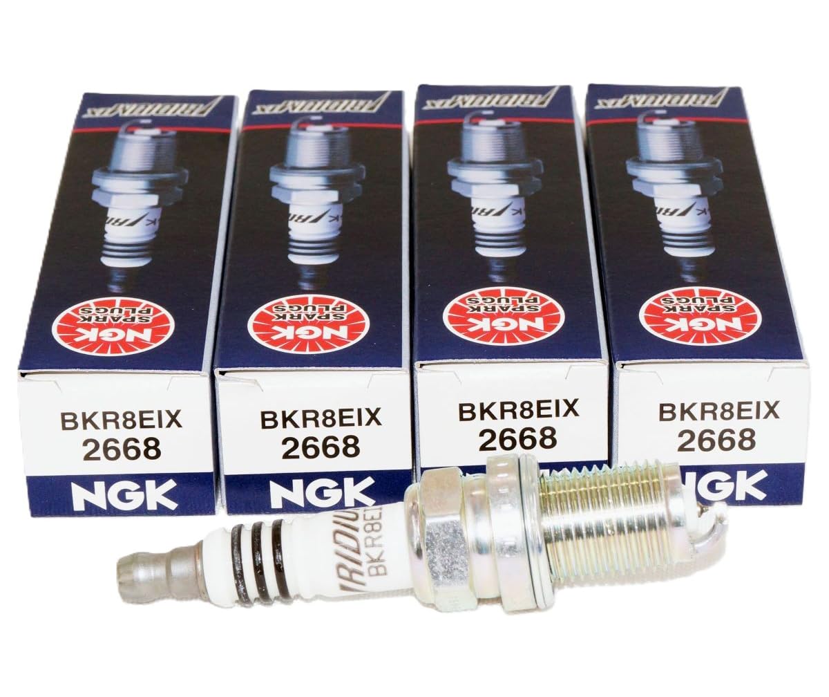 NGK 4 New Iridium IX Spark plug BKR8EIX # 2668