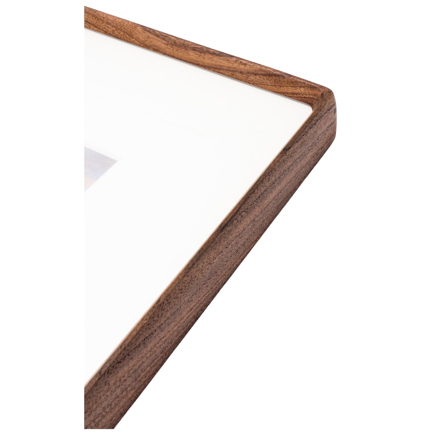 Amazon.com - Zibrelte 22x28 Solid Walnut Wood Picture Frame Matted