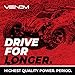 Venom Drive Series 20C 2S - 5000mAh 7.4V LiPo RC Battery - Universal 2.0 Plug, Lithium Polymer 2 Cell - Soft Silicone Connector & Compatible w/ XT60, Traxxas, Deans, EC3, 2WD, 4WD, Truck & Buggies