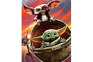 FILASLFT Baby Yoda Diamond Painting Kits