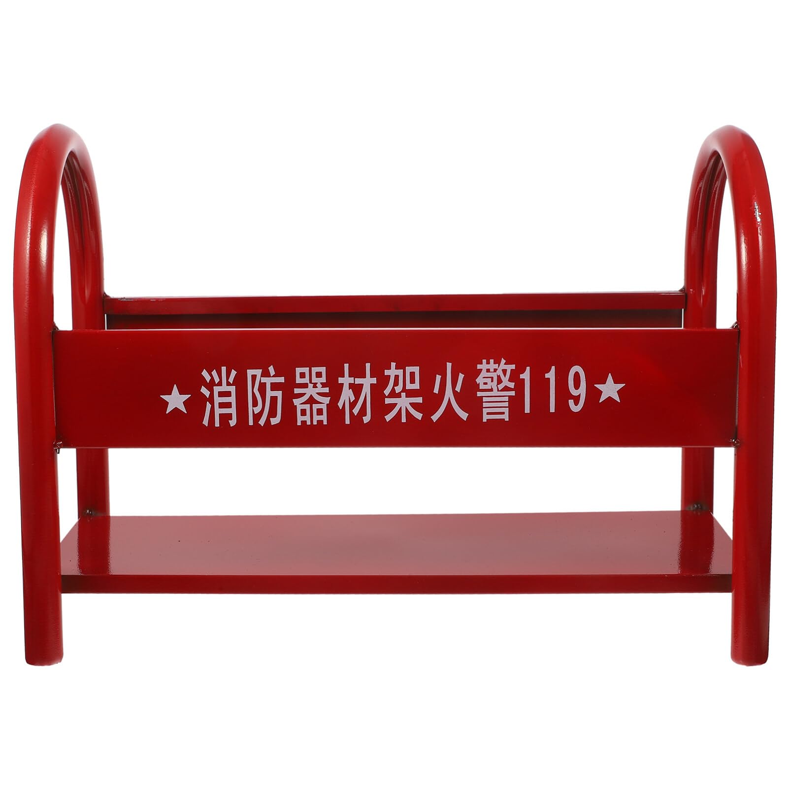 Soporte para Extintor de Incendios de Alta Resistencia Rojo | Hierro, Capacidad 2-4kg, Estructura Simple y Práctica, Acabado de Fabricación Delicada Estilo Aleatorio