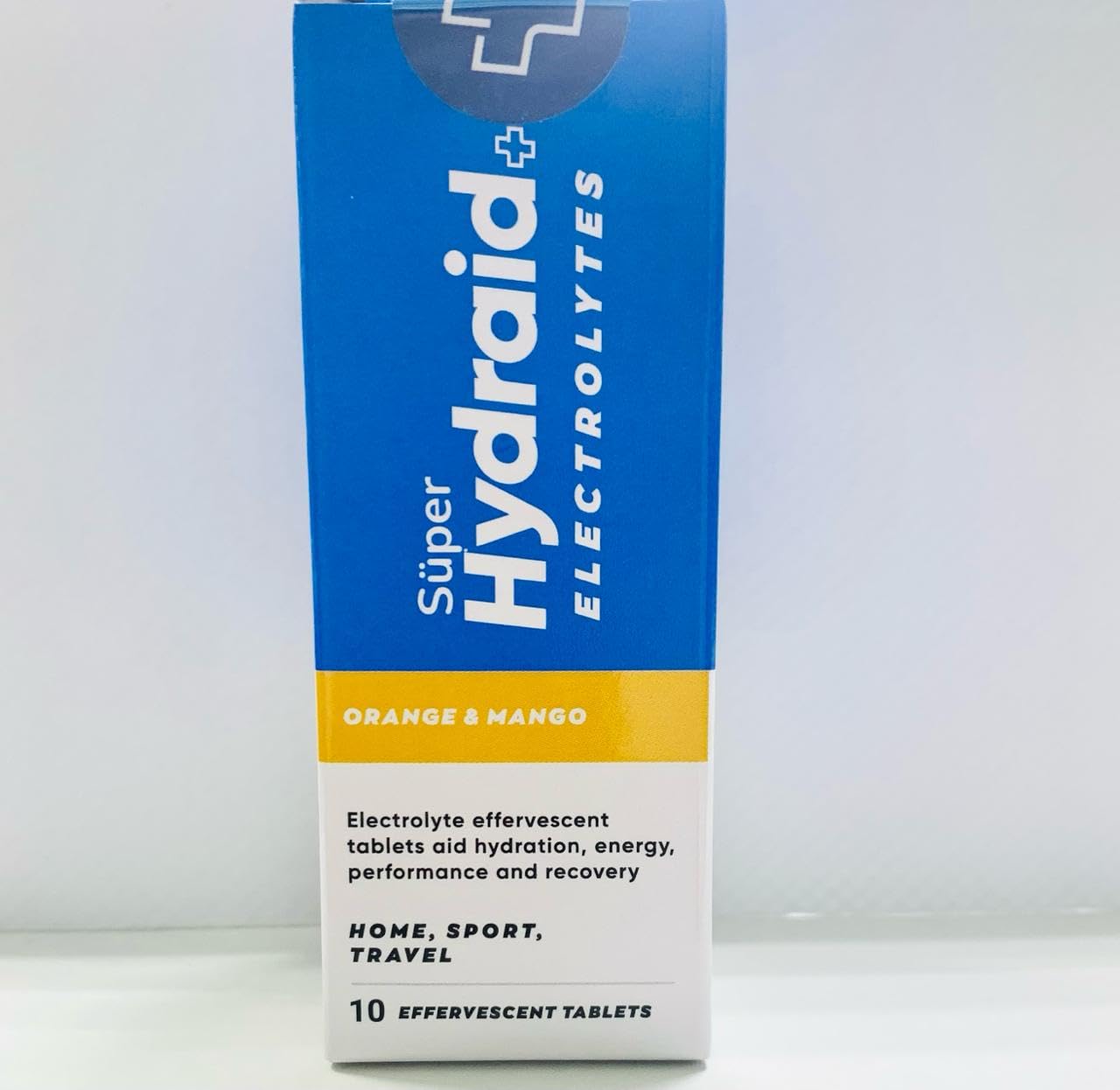 Hydraid Plus Electrolytes Orange & Mango 10 Effervescent tablets