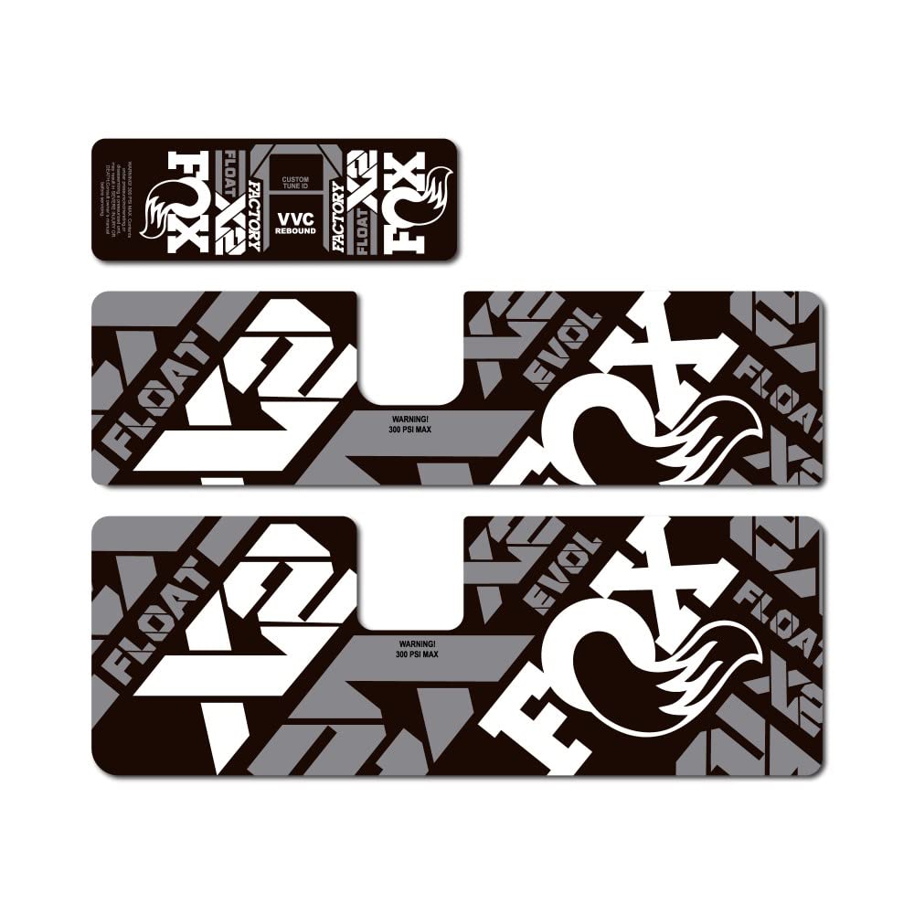 Star Sam White Stickers Compatible With Fox Float X2 2021 1 Cm